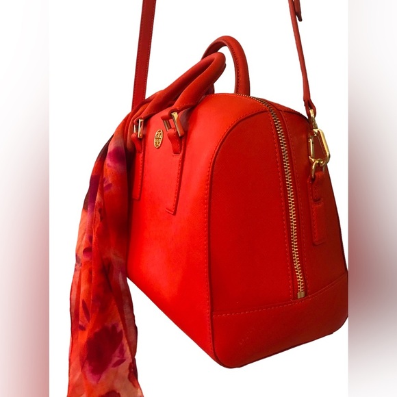 Tory Burch Robinson Satchel NWOT Multi-Host Pick - Picture 6 of 17